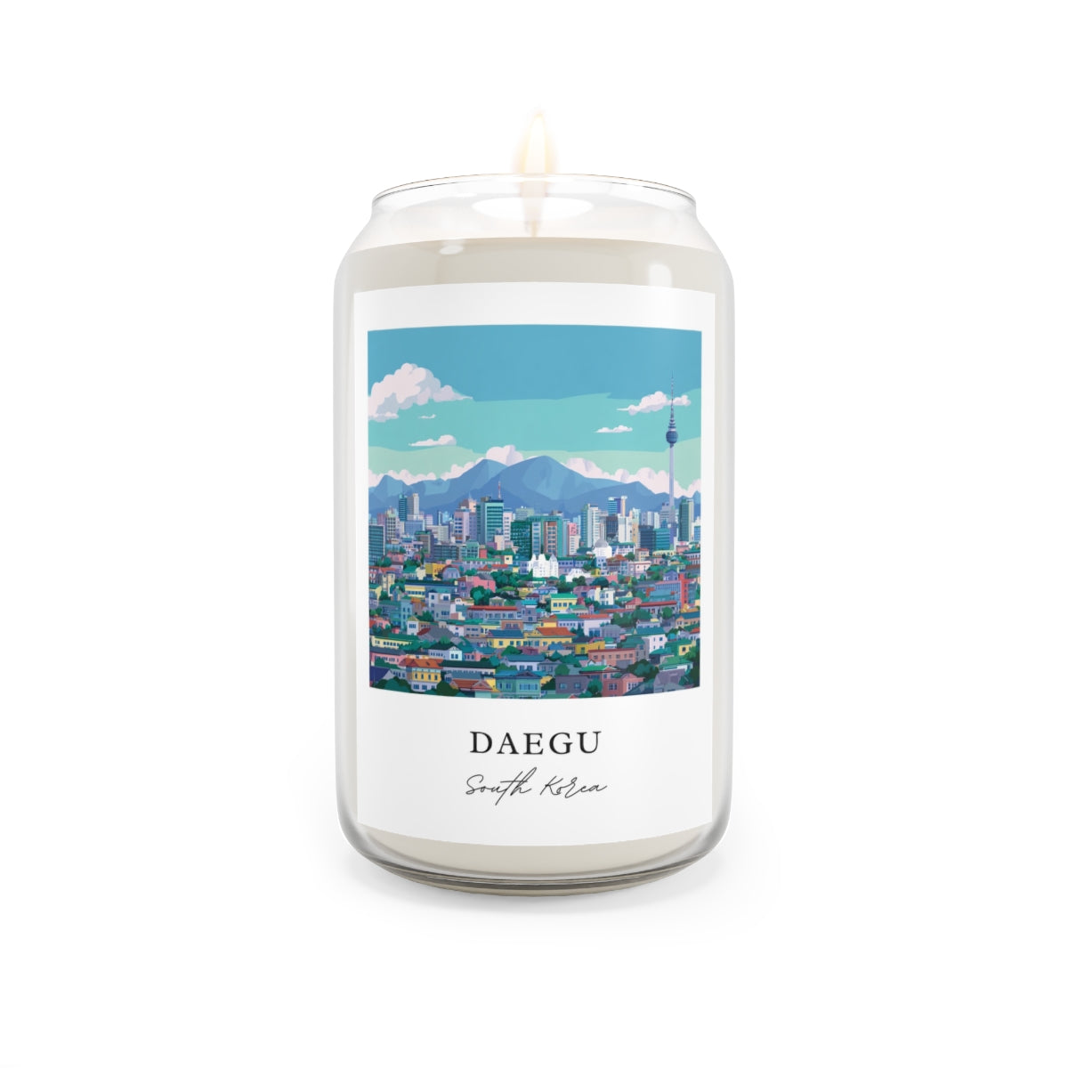 Daegu, South Korea scented soy candle