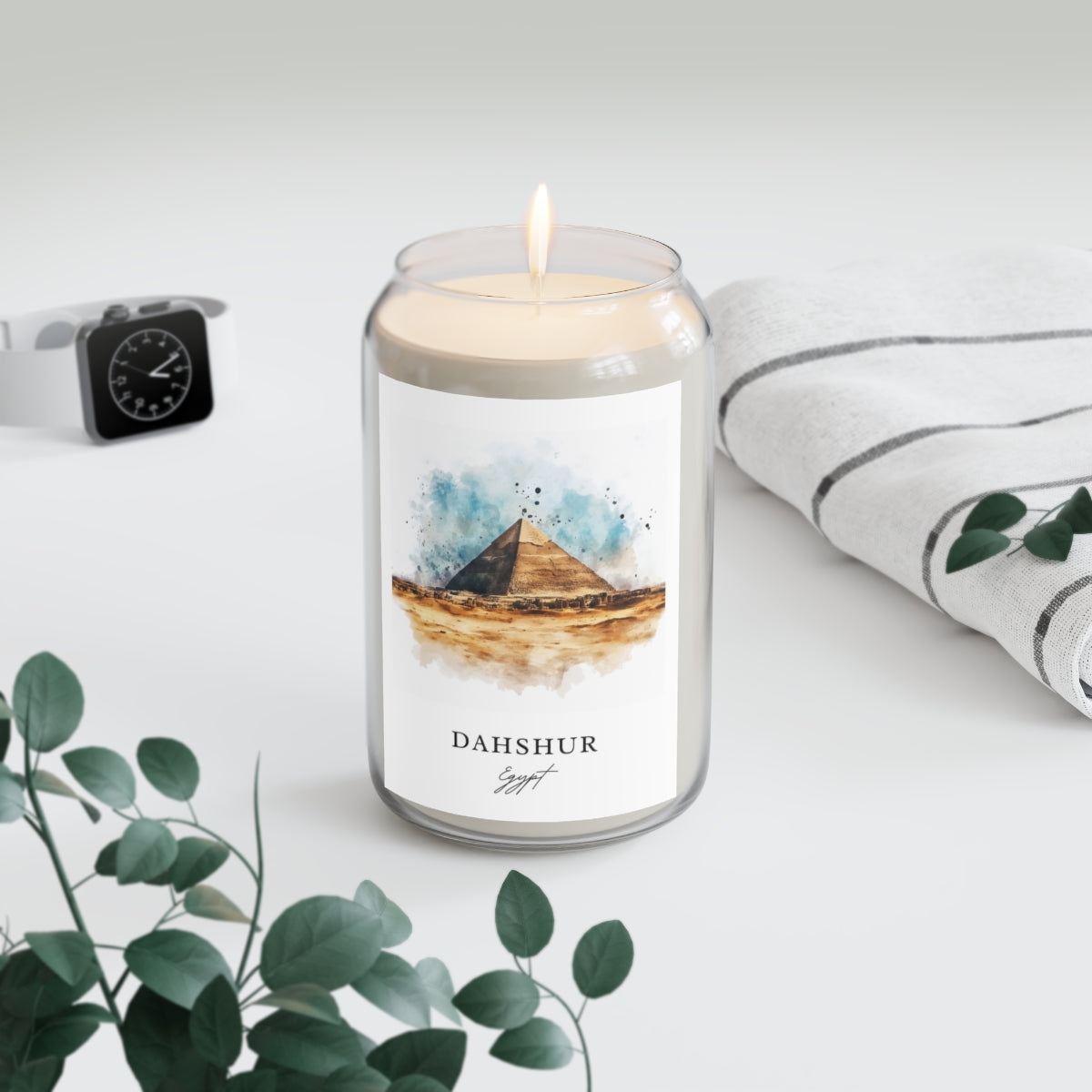 Dahshur, Egypt scented soy candle