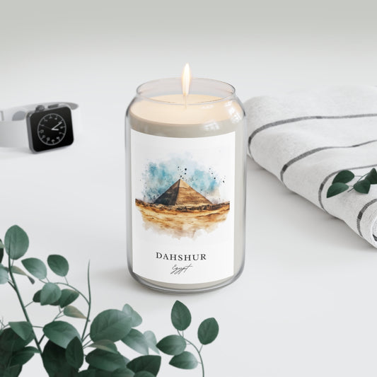 Dahshur, Egypt scented soy candle