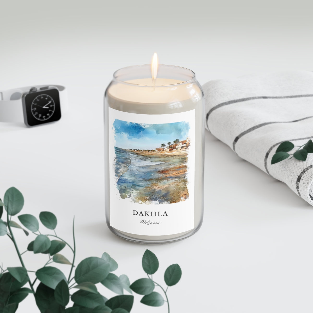Dakhla, Morocco scented soy candle