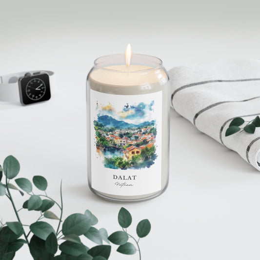 Dalat, Vietnam scented soy candle