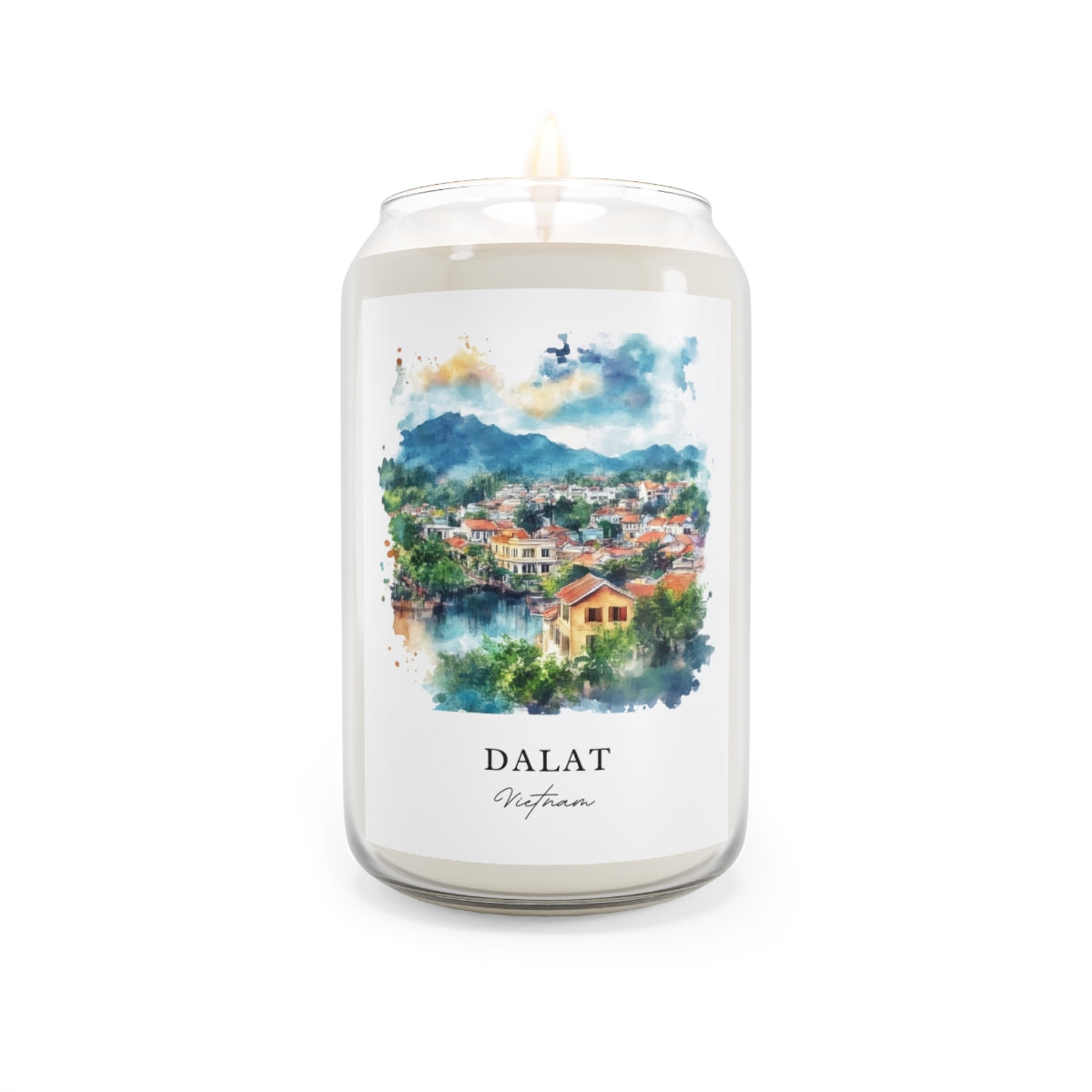 Dalat, Vietnam scented soy candle