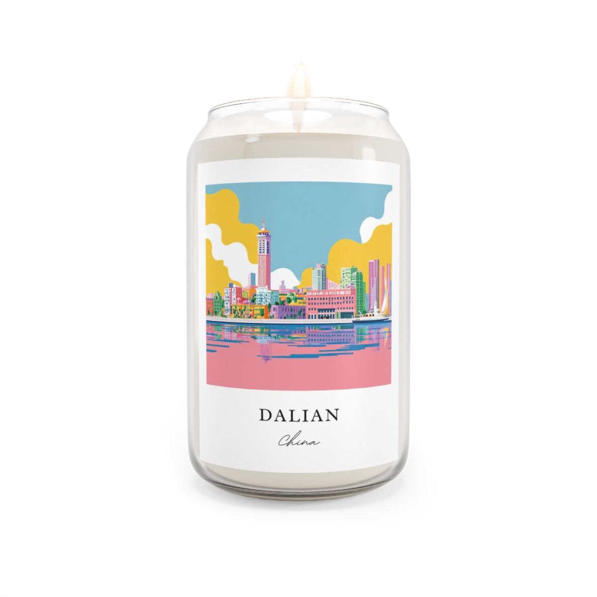 Dalian, China scented soy candle