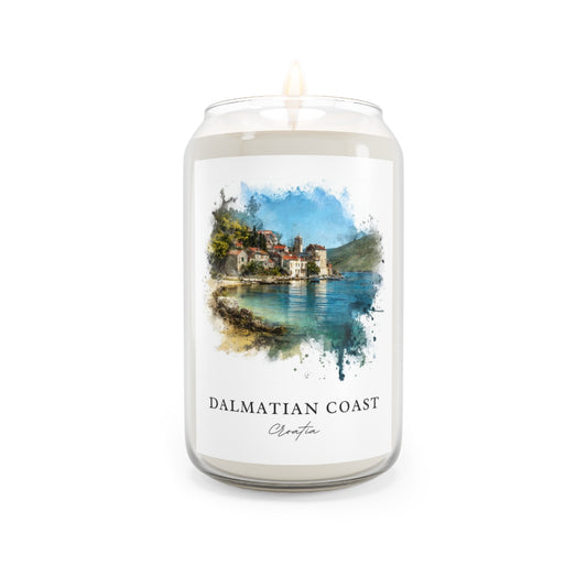 Dalmatian Coast, Croatia scented soy candle