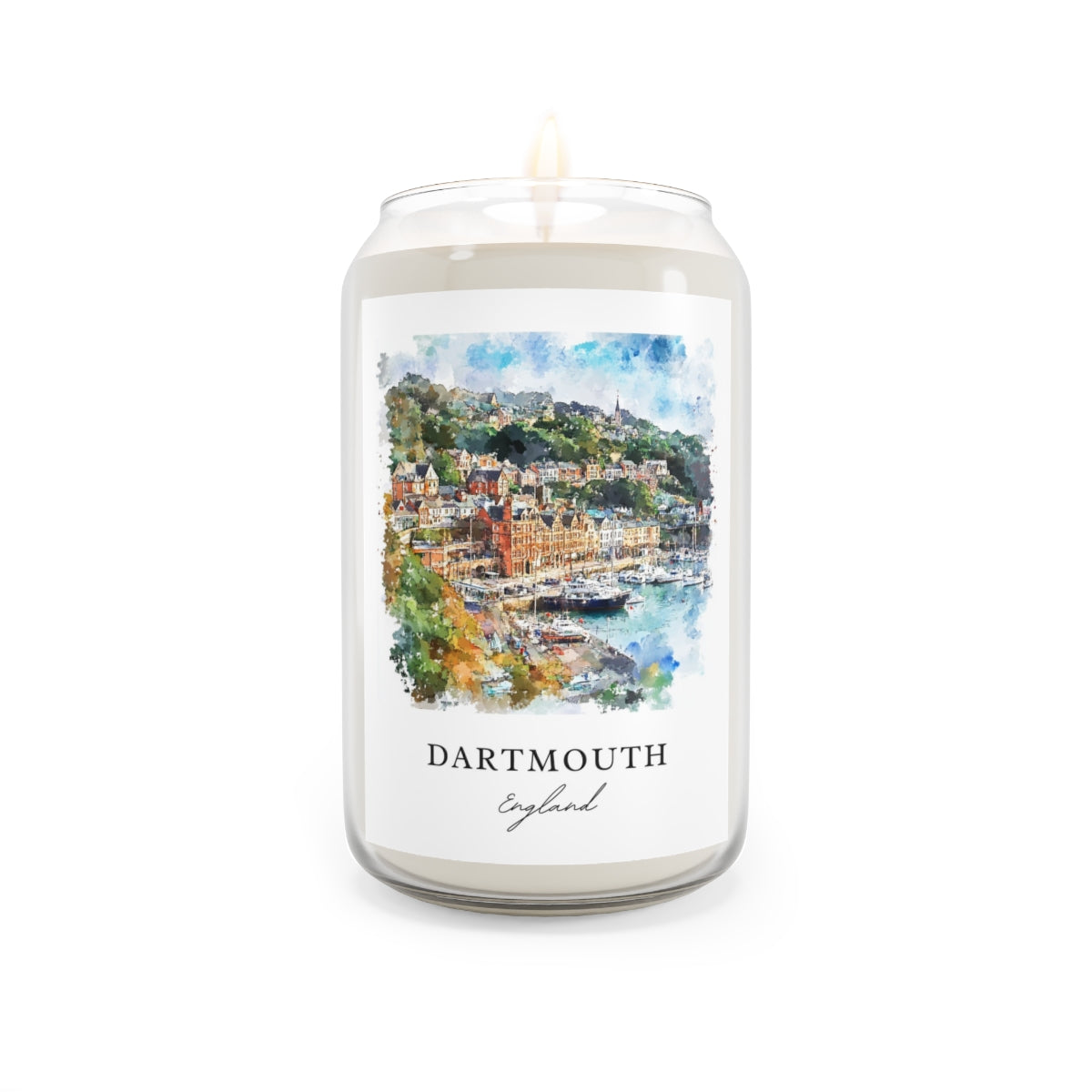 Dartmouth, England scented soy candle