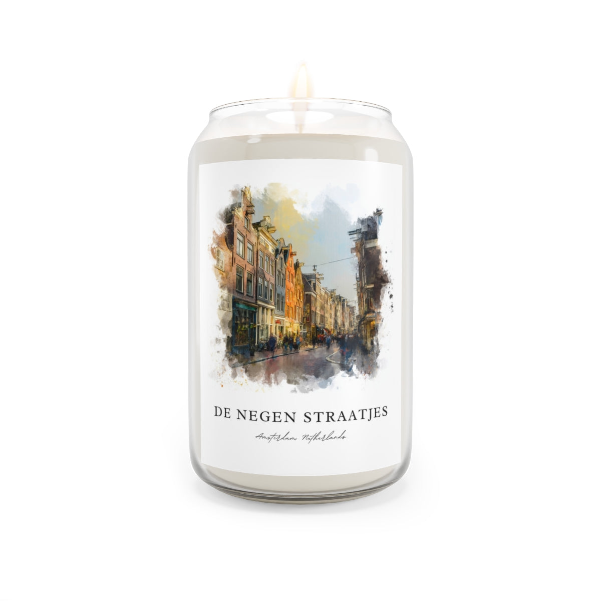 De Negen Straatjes, Amsterdam, Netherlands scented soy candle