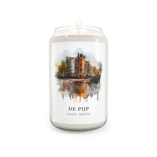 De Pijp, Amsterdam Netherlands scented soy candle