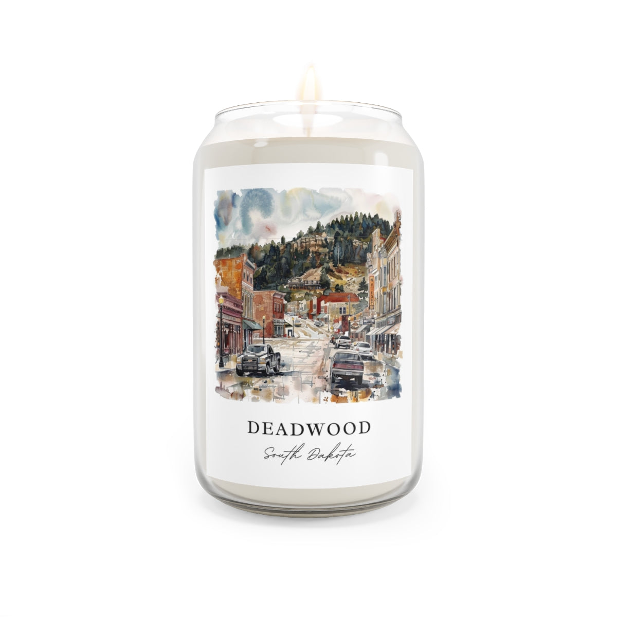 Deadwood, South Dakota scented soy candle