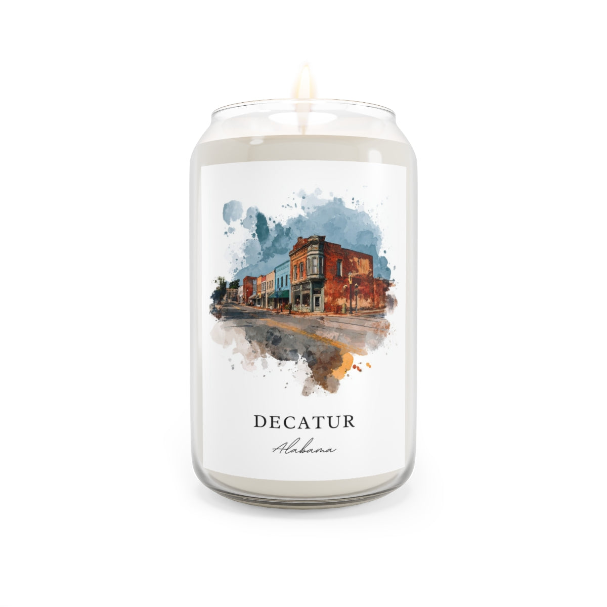 Decatur, Alabama scented soy candle