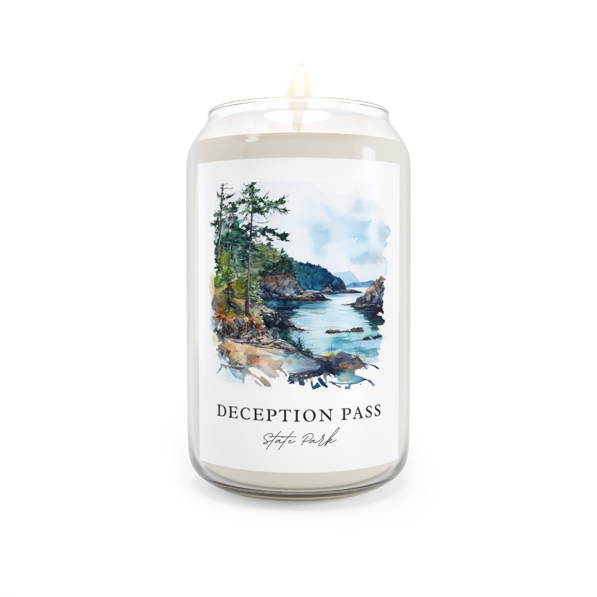 Deception Pass, State Park scented soy candle