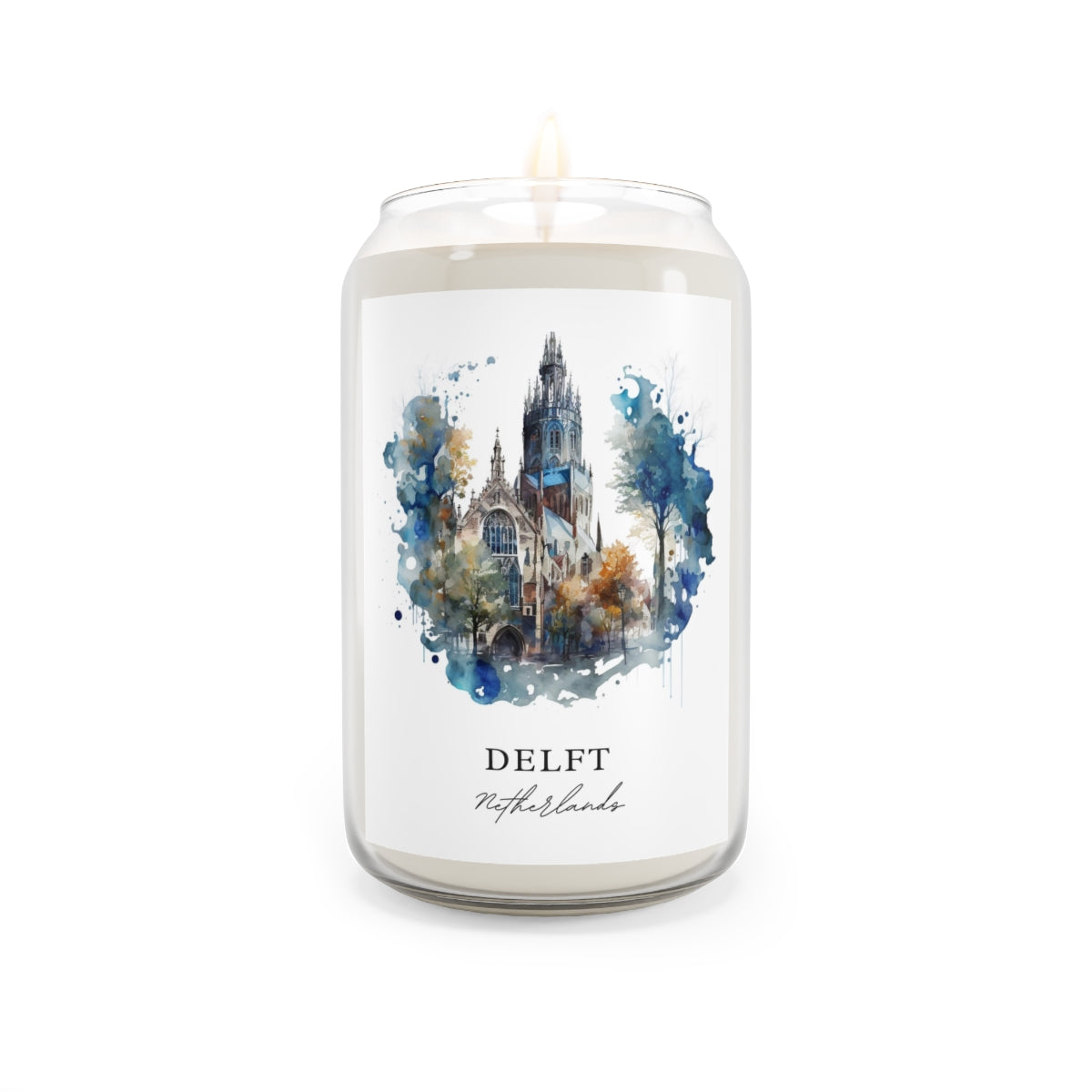 Delft, Netherlands scented soy candle