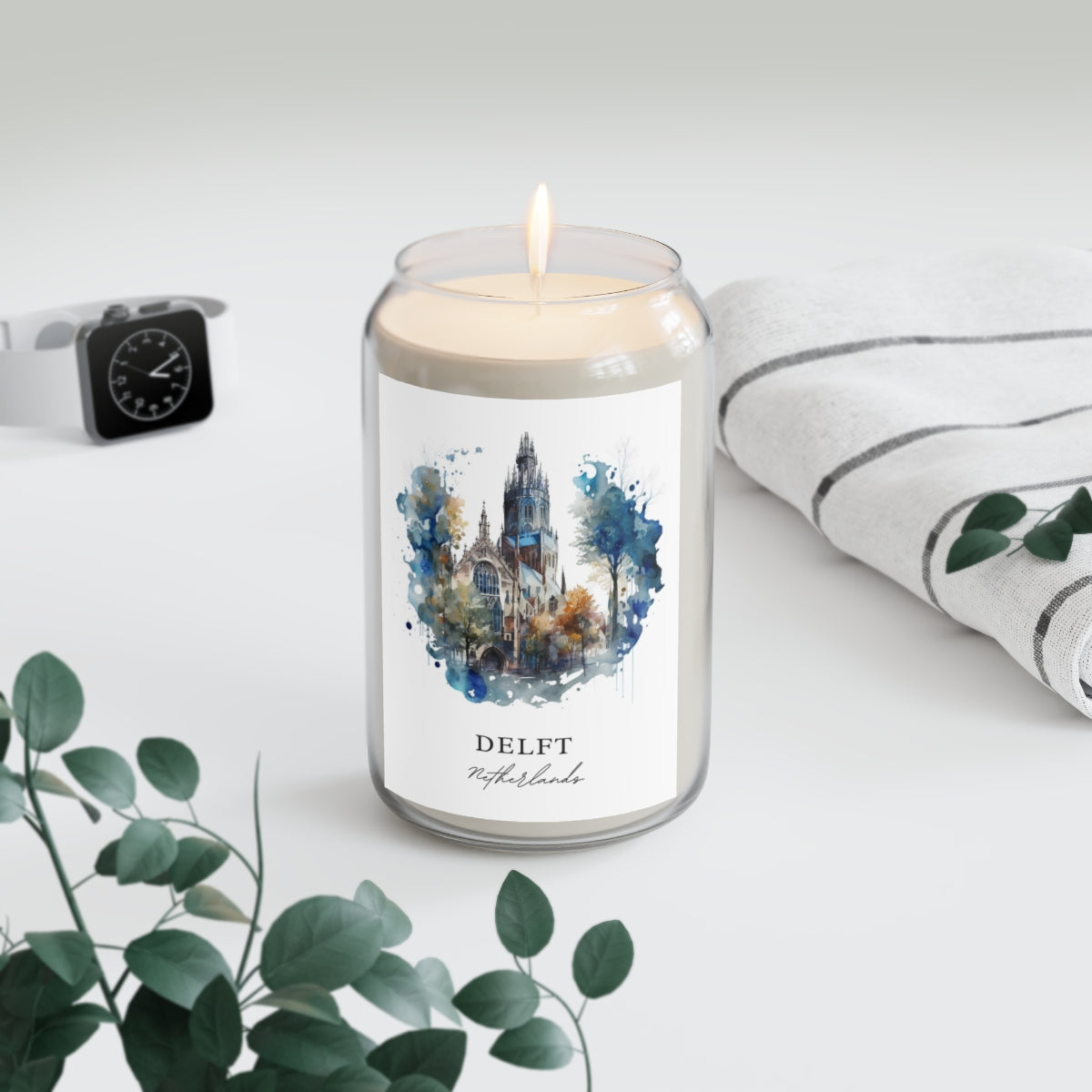 Delft, Netherlands scented soy candle
