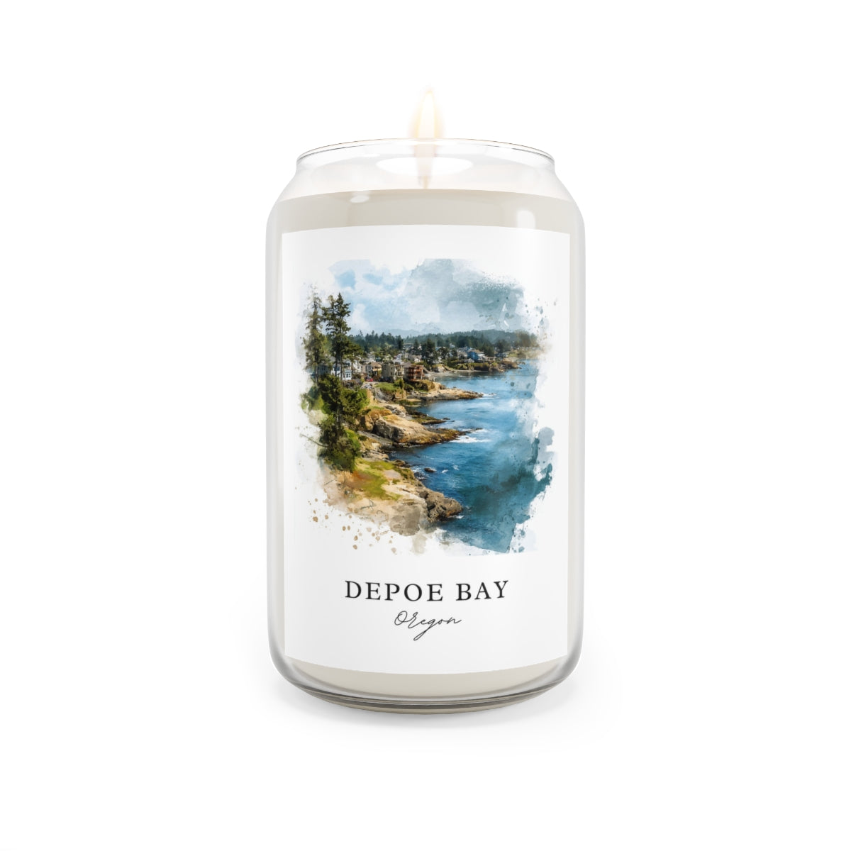Depoe Bay, Oregon scented soy candle