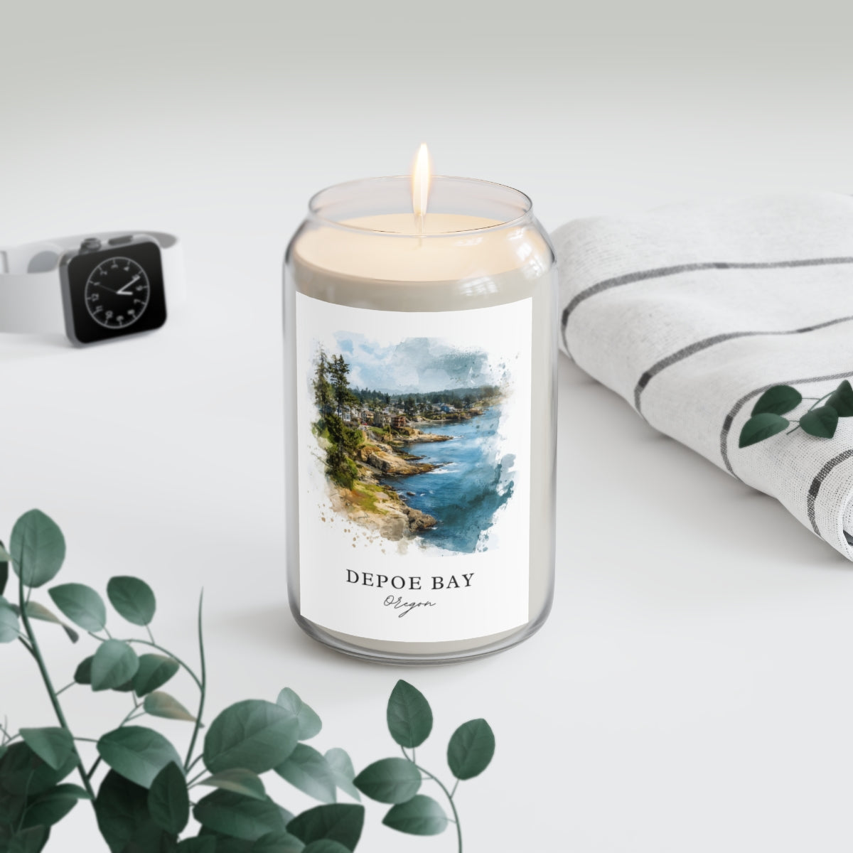 Depoe Bay, Oregon scented soy candle