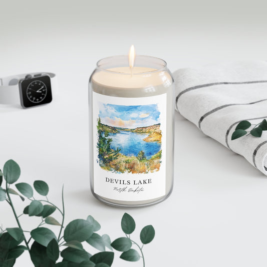 Devils Lake, North Dakota scented soy candle
