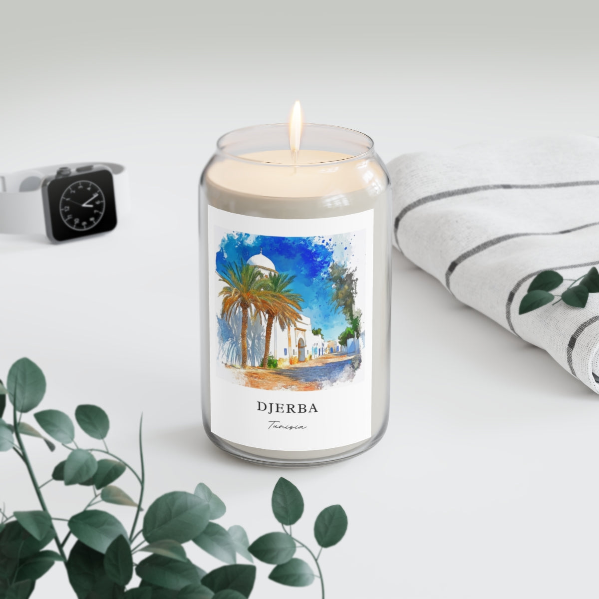Djerba, Tunisia scented soy candle