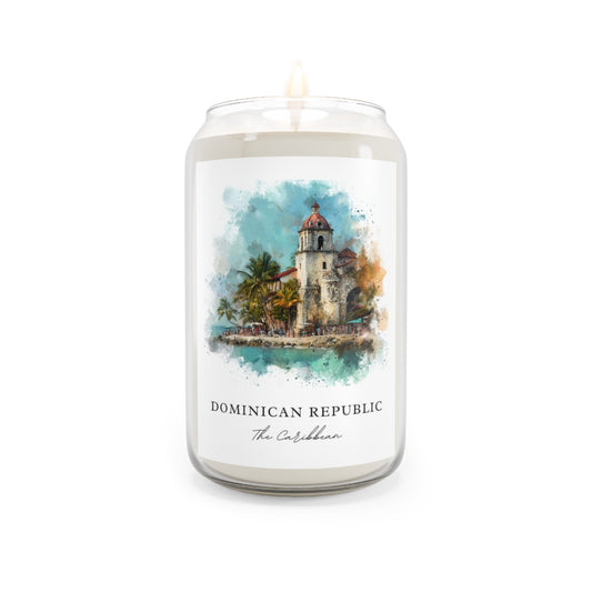 Dominican Republic, The Caribbean scented soy candle