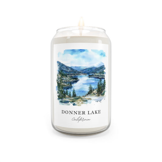 Donner Lake, California scented soy candle