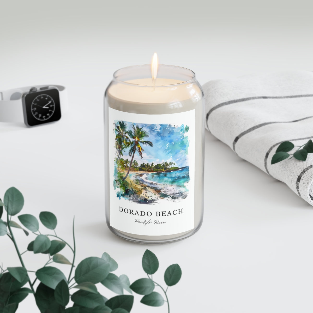 Dorado Beach, Puerto Rico scented soy candle