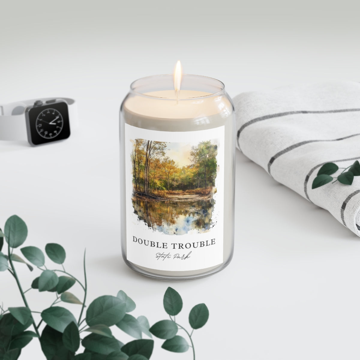 Double Trouble, State Park scented soy candle