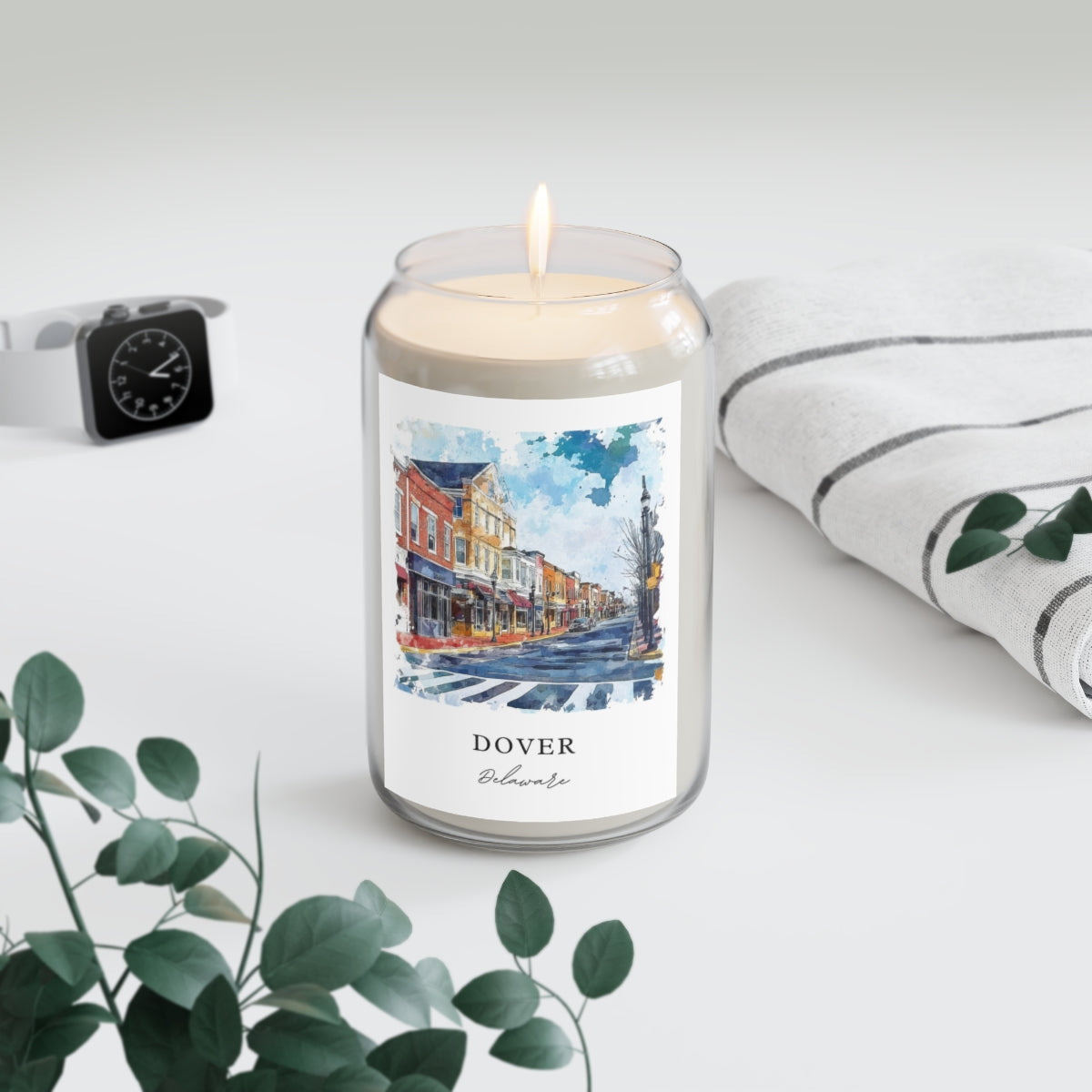 Dover, Delaware scented soy candle