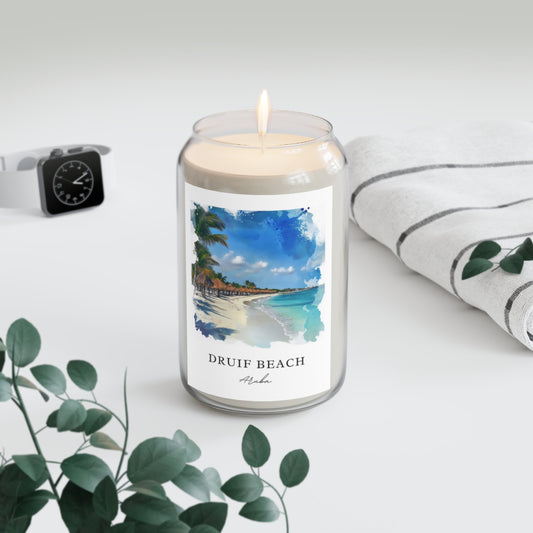 Druif Beach, Aruba scented soy candle