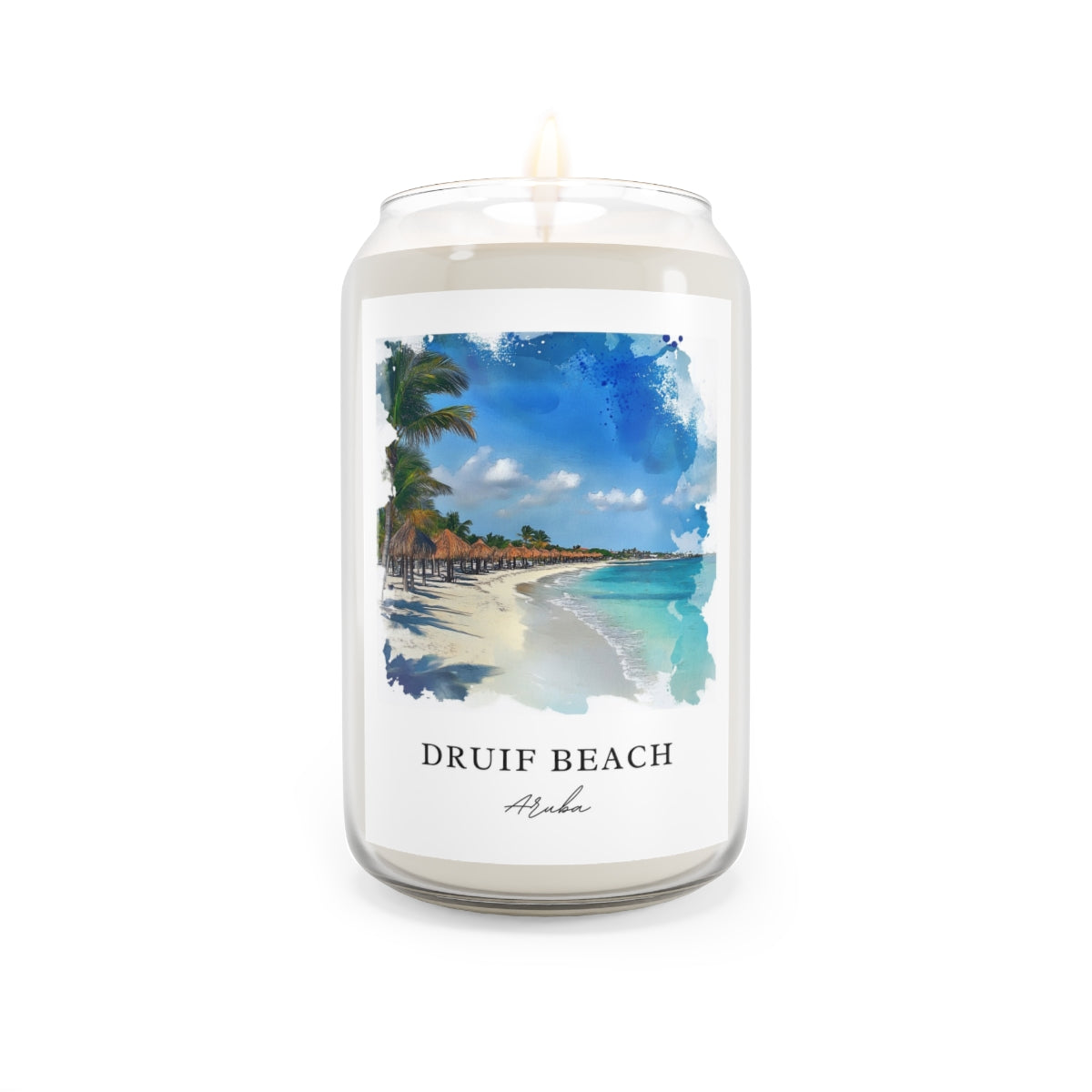 Druif Beach, Aruba scented soy candle