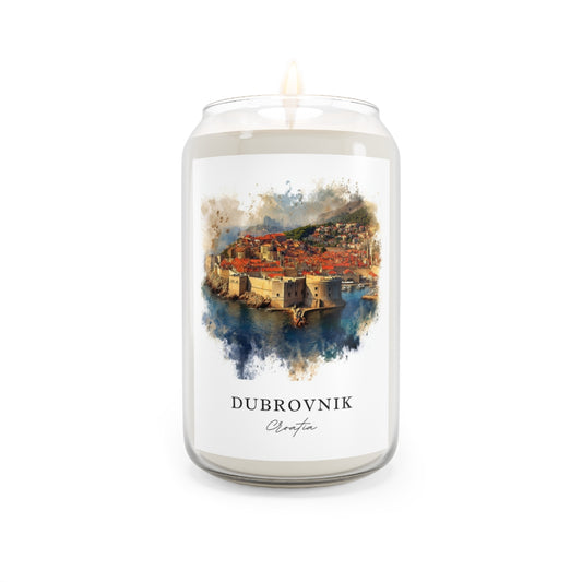 Dubrovnik, Croatia scented soy candle