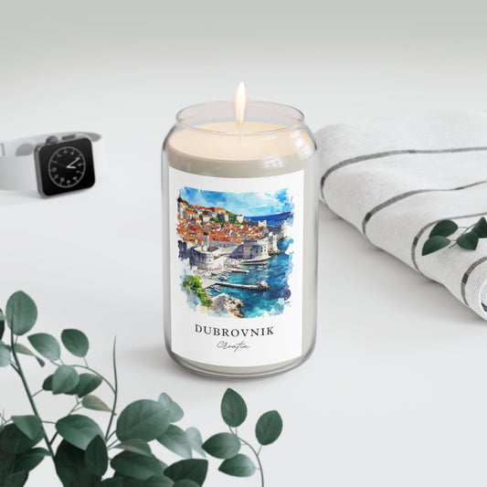 Dubrovnik, Croatia scented soy candle