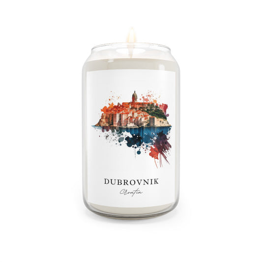 Dubrovnik, Croatia scented soy candle