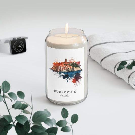 Dubrovnik, Croatia scented soy candle