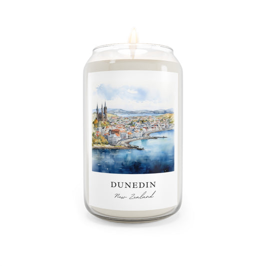 Dunedin, New Zealand scented soy candle