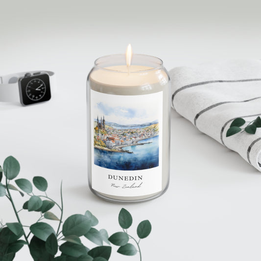 Dunedin, New Zealand scented soy candle