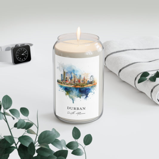 Durban, South Africa scented soy candle