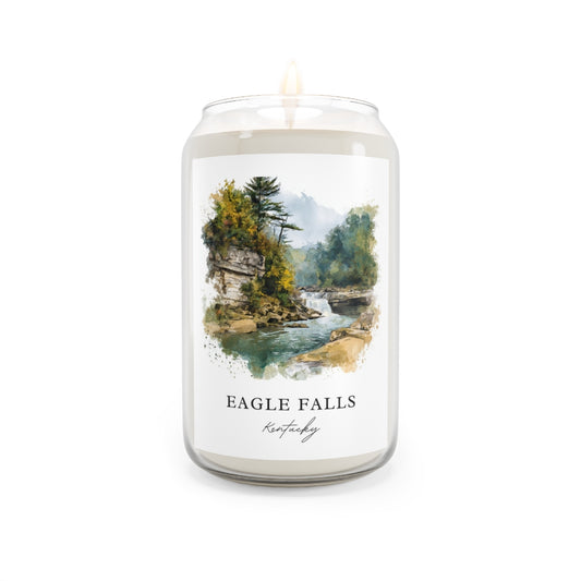 Eagle Falls, Kentucky scented soy candle