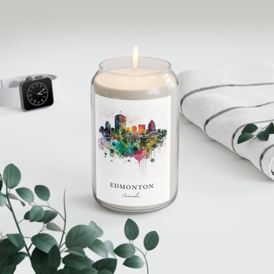 Edmonton, Canada scented soy candle