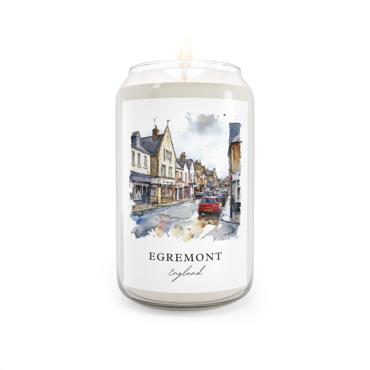 Egremont, England scented soy candle