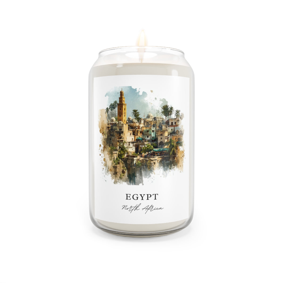 Egypt, North Africa scented soy candle