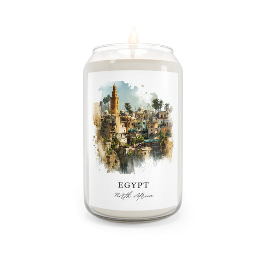 Egypt, North Africa scented soy candle