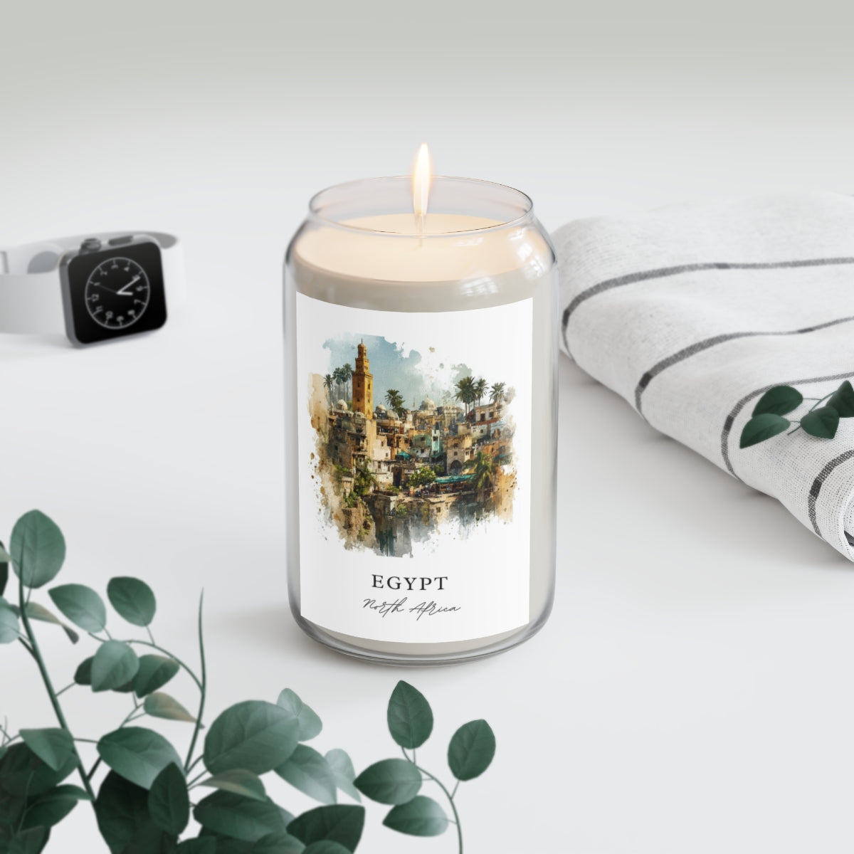 Egypt, North Africa scented soy candle