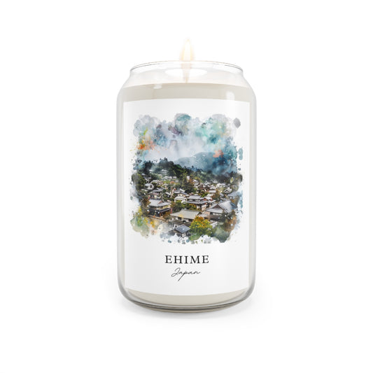 Ehime, Japan scented soy candle