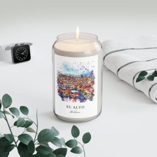 El Alto, Bolivia scented soy candle
