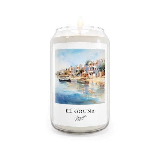 El Gouna, Egypt scented soy candle