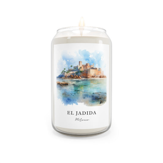 El Jadida, Morocco scented soy candle