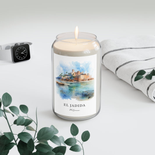 El Jadida, Morocco scented soy candle