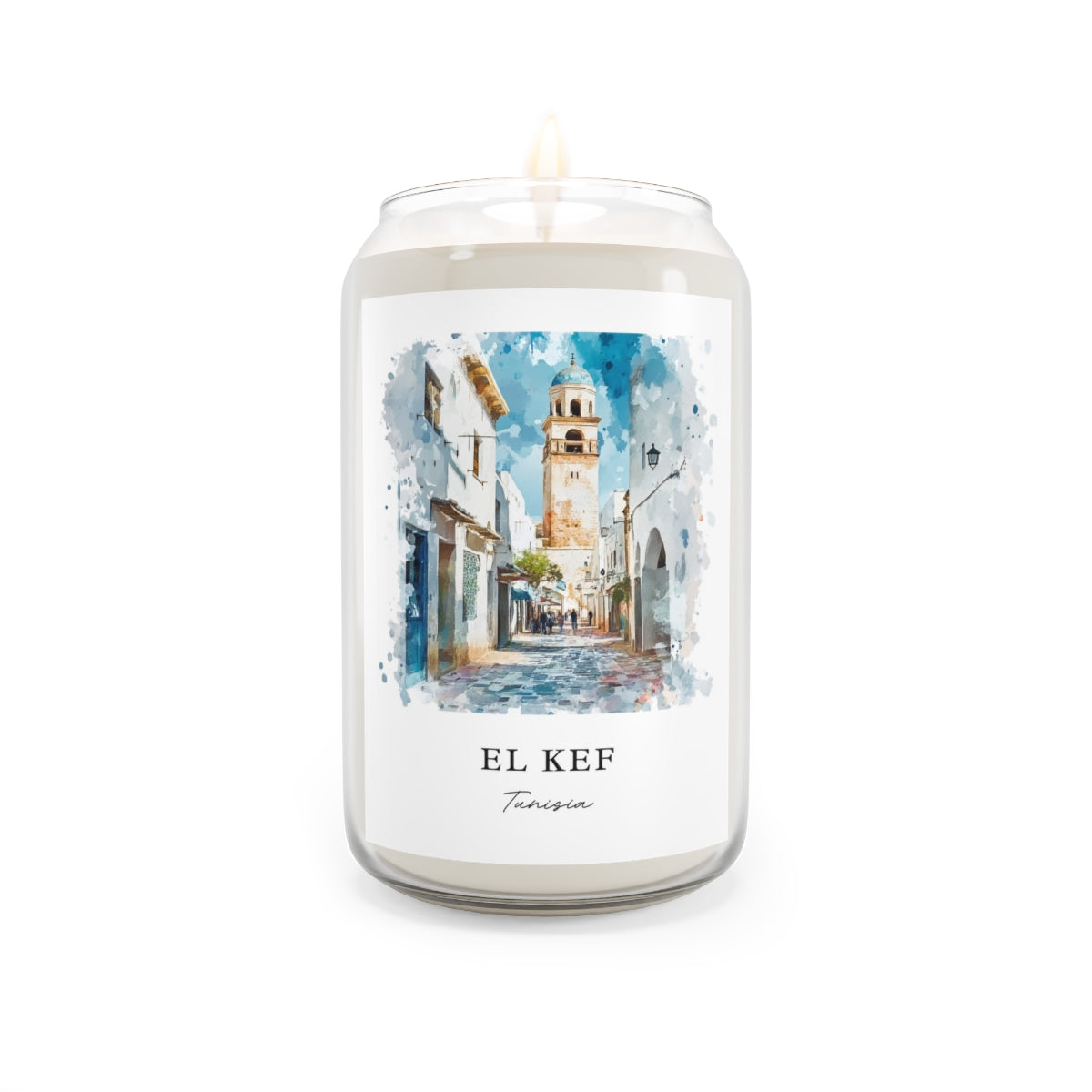 El Kef, Tunisia scented soy candle
