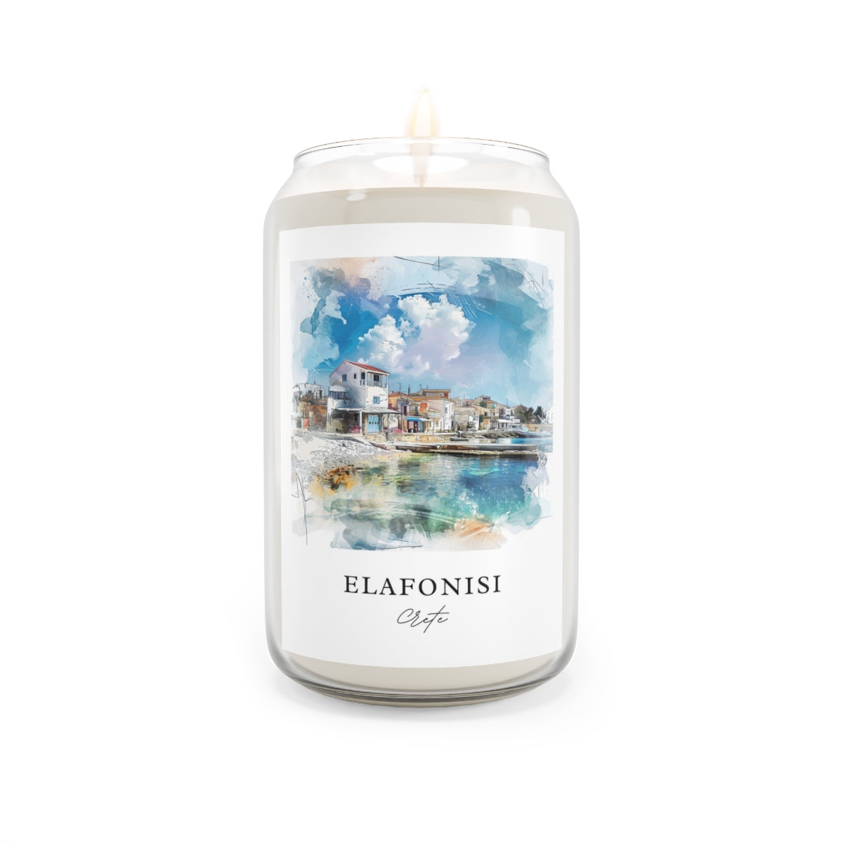 Elafonisi, Crete scented soy candle