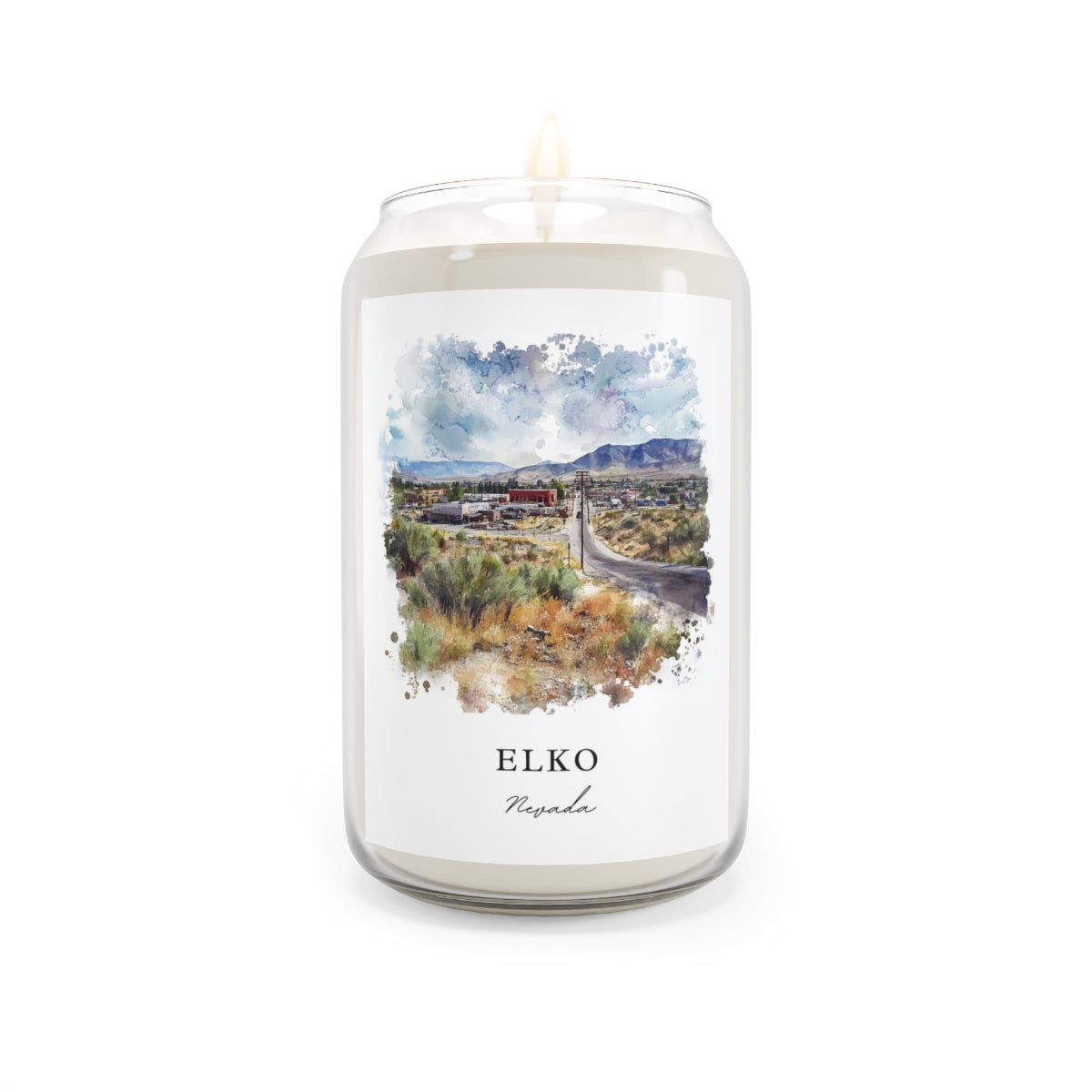 Elko, Nevada scented soy candle
