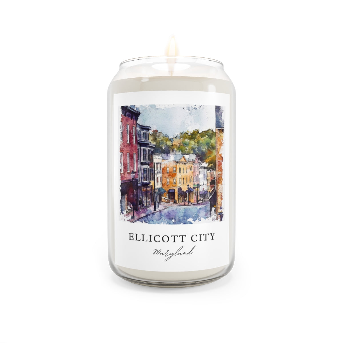 Ellicott City, Maryland scented soy candle