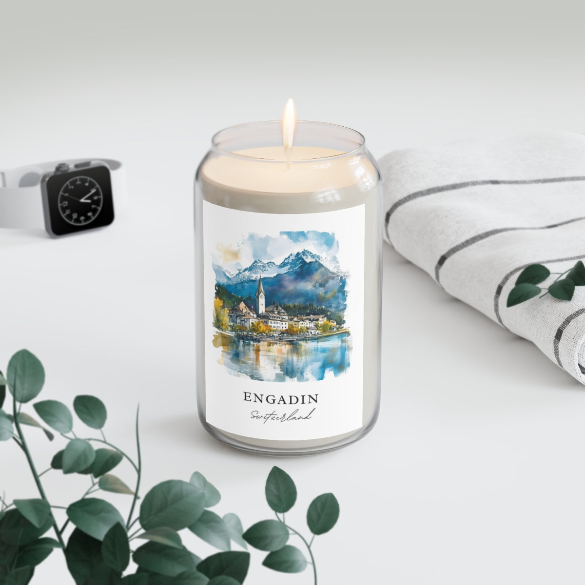Engadin, Switzerland scented soy candle